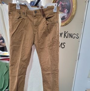 (2174) LEVIS 511 Slim, Mens/Boys. 18 Reg. W29xL29, Brown color Jean's
